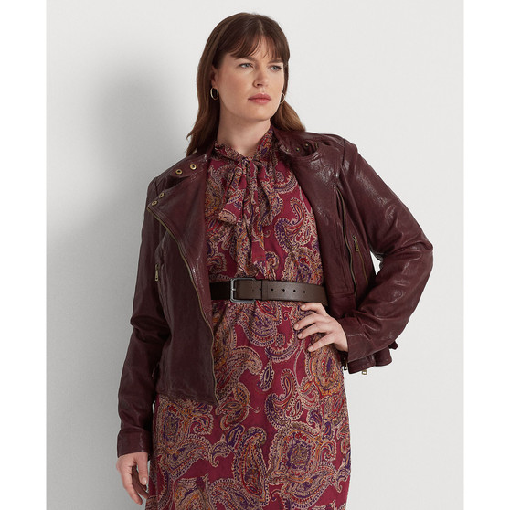 Plus Size Moto Jacket