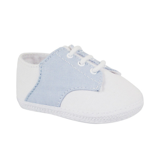 Baby Boy Essential Broadcloth Saddle Oxford