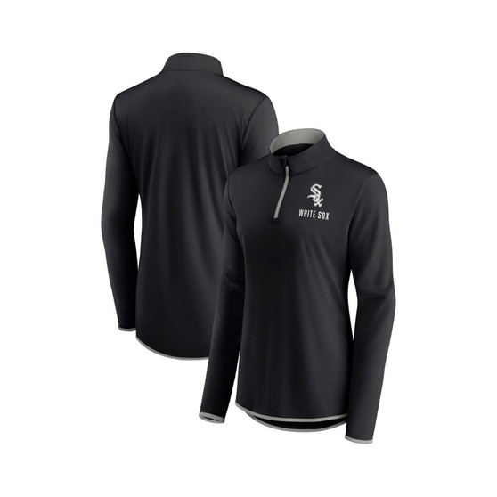 Women's Branded Black Chicago White Sox Worth The Drive Quarter-Zip Jacket