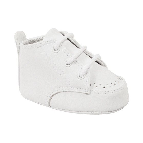 Baby Boy Soft Vinyl Hi-Top with Perforations