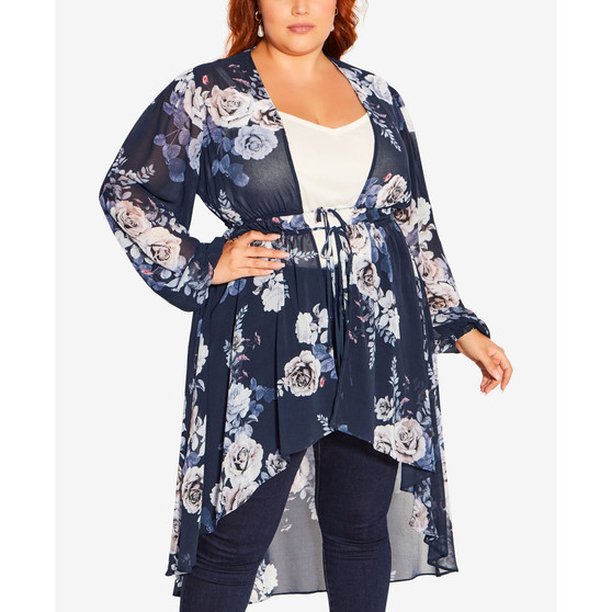Trendy Plus Size Amelie Kimono Jacket