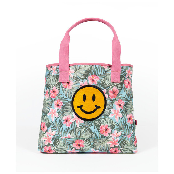 Hawaiian Extra Large, 100% Cotton Canvas Carryall Tote Bag