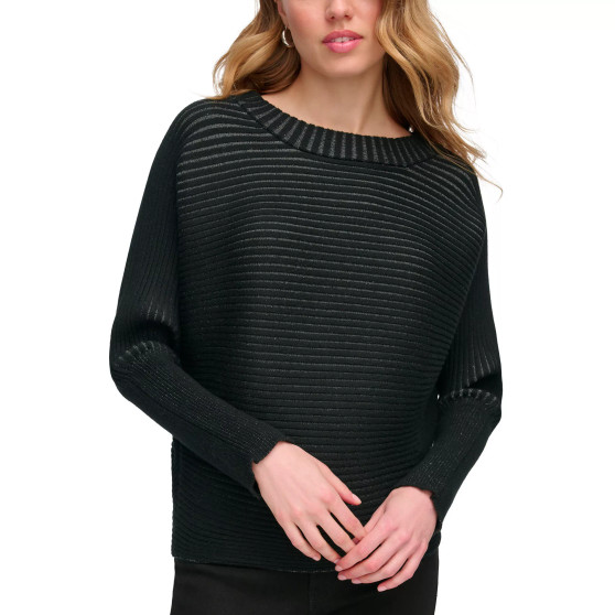 Women's Ottoman-Rib Dolman-Sleeve Sweater