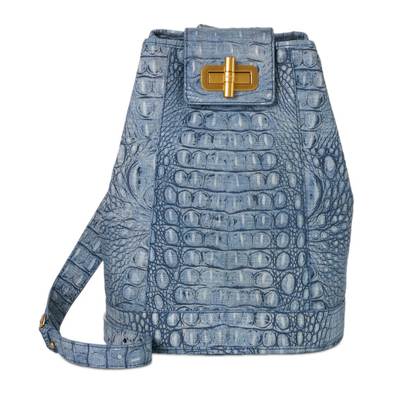 Maddie Tetra Leather Sling Backpack