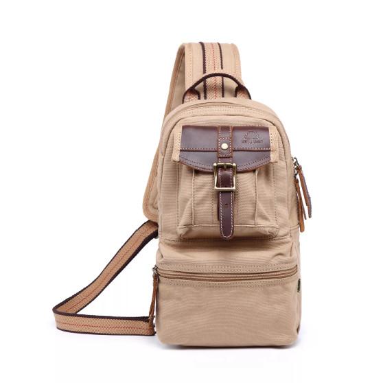 Turtle Ridge Canvas Sling Bag