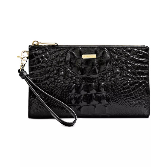 Daisy Leather Melbourne Wristlet