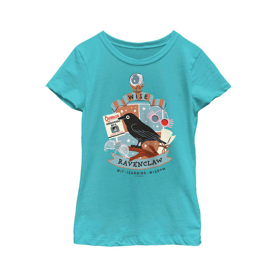 Girl's Harry Potter Cute Ravenclaw Child T-Shirt