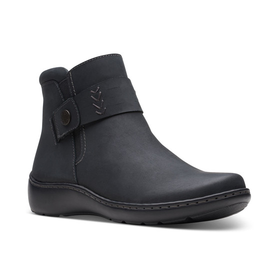 Women's Cora Rae Button Strap Ankle Booties