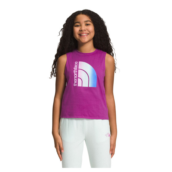 Big Girls Tie-Back Graphic Tank