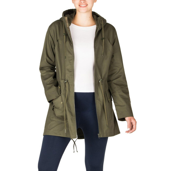 Lara - 3 in 1 Cotton Maternity Jacket Military Style