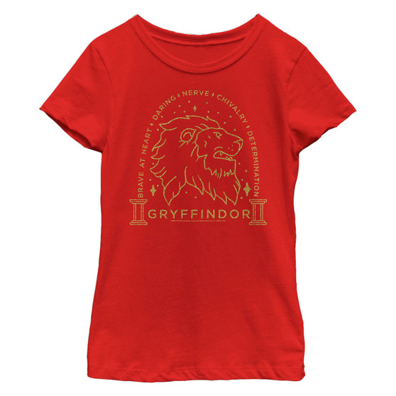Girl's Harry Potter Gryffindor House Emblem Child T-Shirt