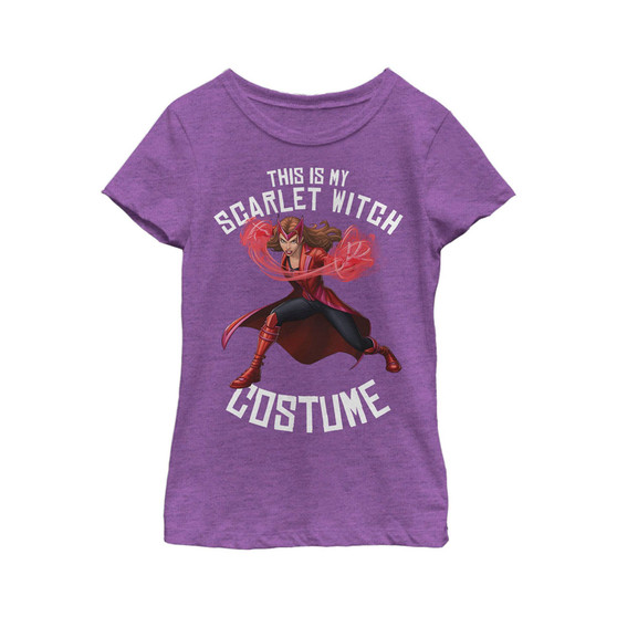 Girl's This is my Scarlet Witch Costume Child T-Shirt