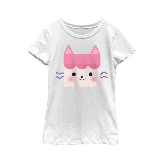 Girl's DreamWorks: Gabby's Dollhouse Baby Box Big Face  Child T-Shirt