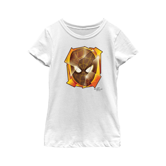 Girl's Spider-Man: No Way Home Golden Mask Child T-Shirt