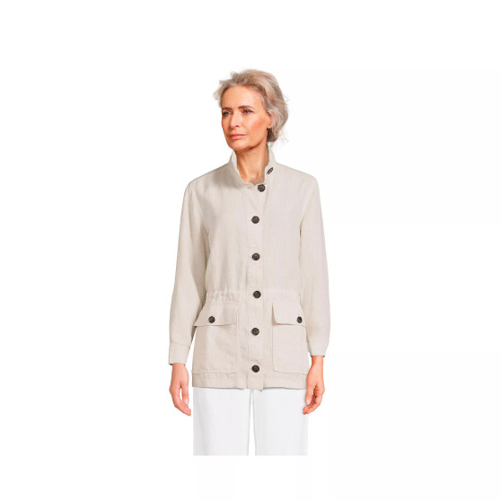 Women's Linen Long Jacket