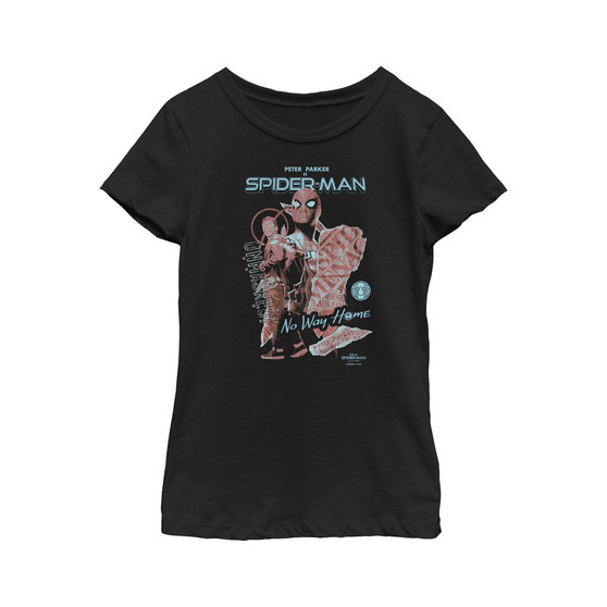 Girl's Spider-Man: No Way Home Unmasked  Child T-Shirt