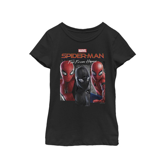 Girl's Spider-Man: Far From Home Every Suit  Child T-Shirt