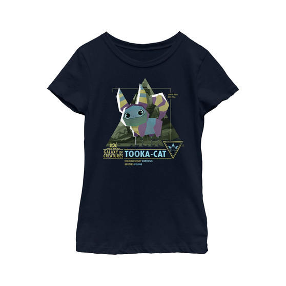 Girl's Star Wars: Galaxy of Creatures Tooka Species  Child T-Shirt