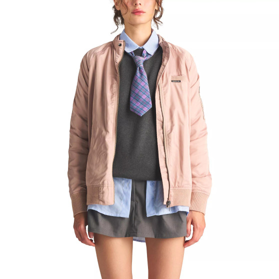 Women's Washed Satin Boyfriend Jacket