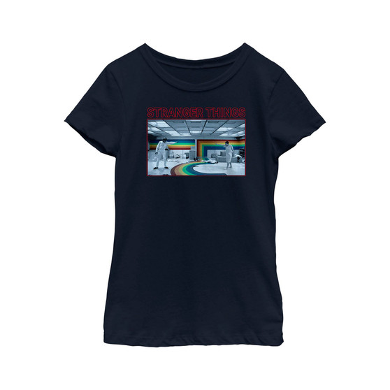 Girl's Stranger Things Henry Vs Eleven  Child T-Shirt