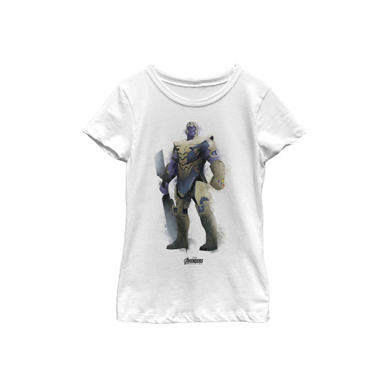 Girl's Avengers: Endgame Thanos Spray Paint  Child T-Shirt