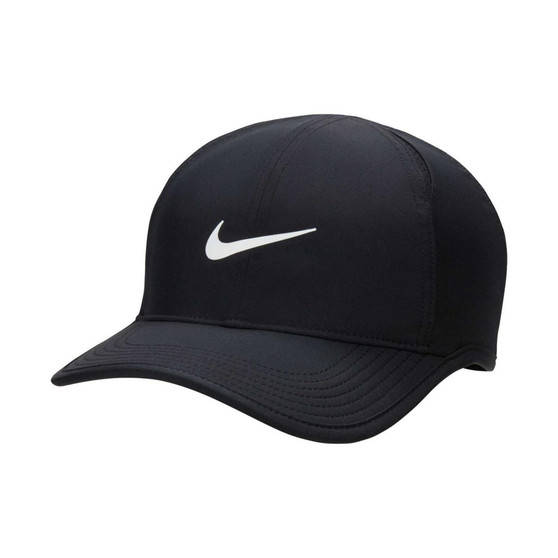 Men's and Women's Black Featherlight Club Performance Adjustable Hat