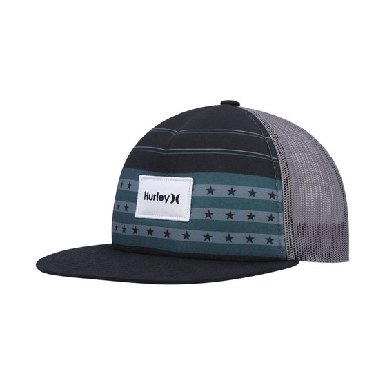 Men's Black United Trucker Snapback Hat