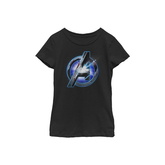 Girl's Avengers: Endgame High Tech Logo  Child T-Shirt