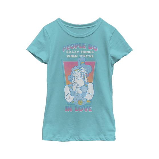 Girl's Hercules Valentine's Day People Do Crazy Things  Child T-Shirt