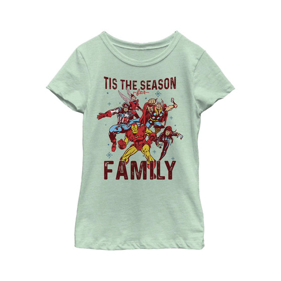 Girl's Christmas Season for Family  Child T-Shirt