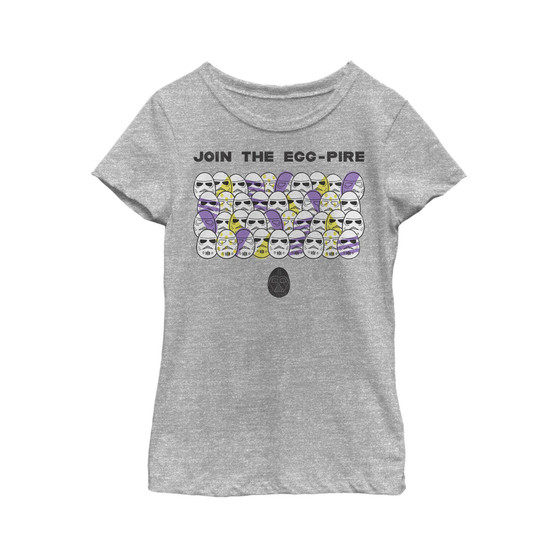 Girl's Star Wars Join The Egg-Pire Easter Poster  Child T-Shirt