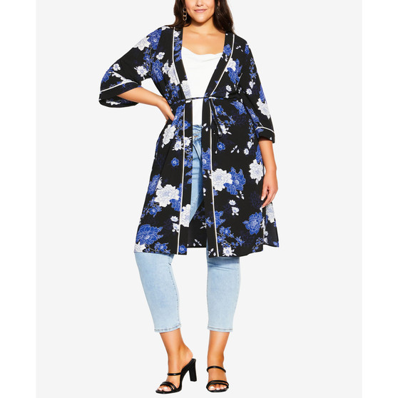Trendy Plus Size La Fleur Jacket