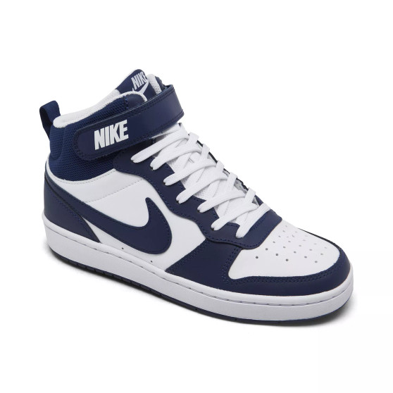 Big Boys Court Borough Mid 2 Casual Sneakers from Finish Line