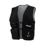Women's Black WNBA Full-Snap Vest