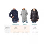 Leia - 3in1 Bomber Maternity Puffer Jacket Quilted Hybrid