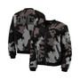 Women's Black Boston Celtics Camo Sherpa Full-Zip Bomber Jacket