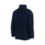 Women's College Navy Seattle Seahawks Sherpa Quarter-Zip Jacket