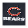 Women's Navy Chicago Bears Full-Zip Softshell Fleece Jacket