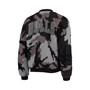 Women's Black Chicago Bulls Camo Sherpa Full-Zip Bomber Jacket
