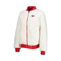 Women's Oatmeal, Red Kansas City Chiefs Switchback Reversible Full-Zip Jacket