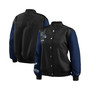 Women's Black Seattle Seahawks Bomber Full-Snap Jacket