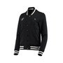Women's Black Brooklyn Nets Nostalgic Full-Snap Tracksuit Jacket