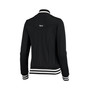 Women's Black Brooklyn Nets Nostalgic Full-Snap Tracksuit Jacket