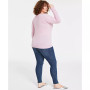 Plus Size Cashmere Crewneck Sweater, Created for Macy's