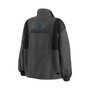 Women's Charcoal Los Angeles Dodgers Packable Half-Zip Jacket