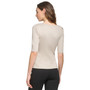 Women's Cutout Twist-Detail Sweater-Knit Top
