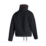 Women's Black Chicago Blackhawks Sherpa Half-Zip Jacket