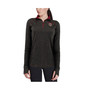 Women's Black Boston College Eagles Bikram Quarter-Zip Pullover Jacket