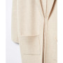 Women's Pockets Detail Oversized Knitted Coat