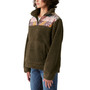 Women's Half-Zip Fleece Pullover Sweater
